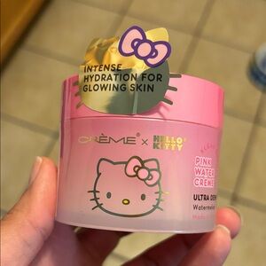 Crème x Hello Kitty Pink Water Crème - Hydrating Face Cream (Pink)
